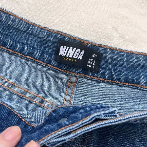 Blue Bandana Indigo Denim Shorts - Picture 9 of 10